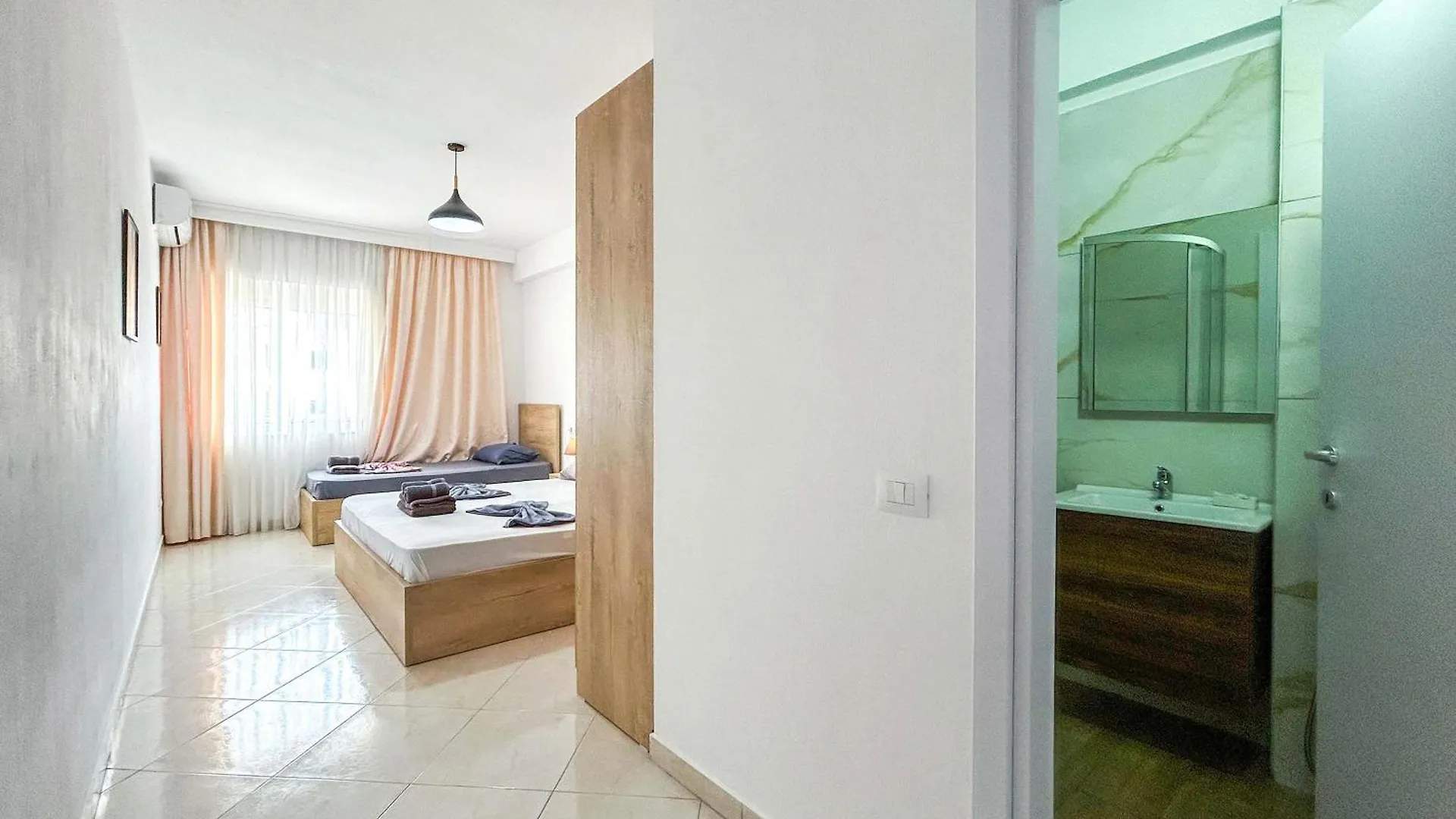 Seaview Modern 2 Bedrooms Durrës 0*,